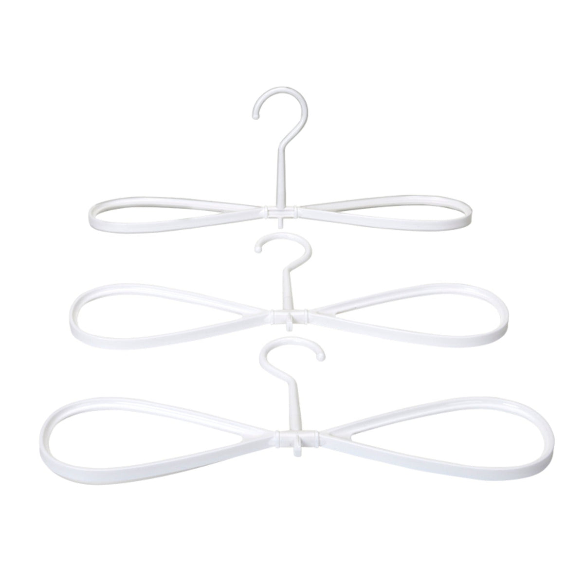 Lakeland Quick-Dry Twist Hangers White 3 Pack