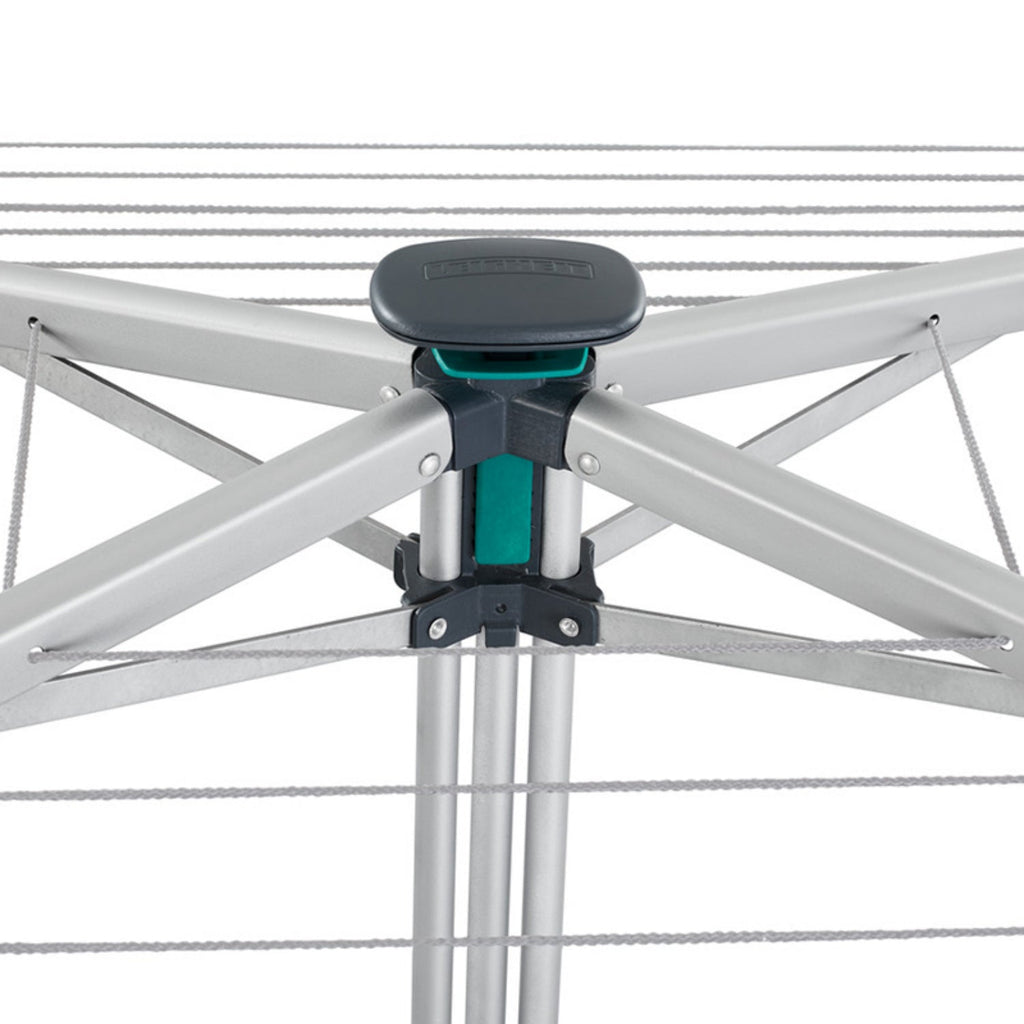 Leifheit LinoPop-Up 140 Portable Rotary Airer with Protective Cover