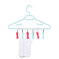 6 Soft Grip Pegs Handy Hanger
