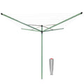 Brabantia 50M Topspinner Rotary Airer – Leaf Green 290367