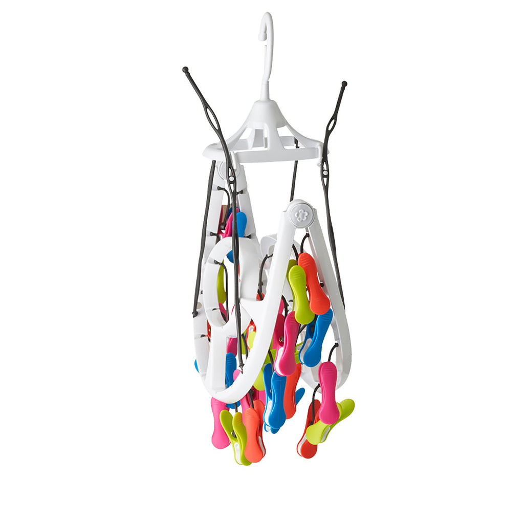 30 Soft Grip Pegs Folding Smalls Dryer