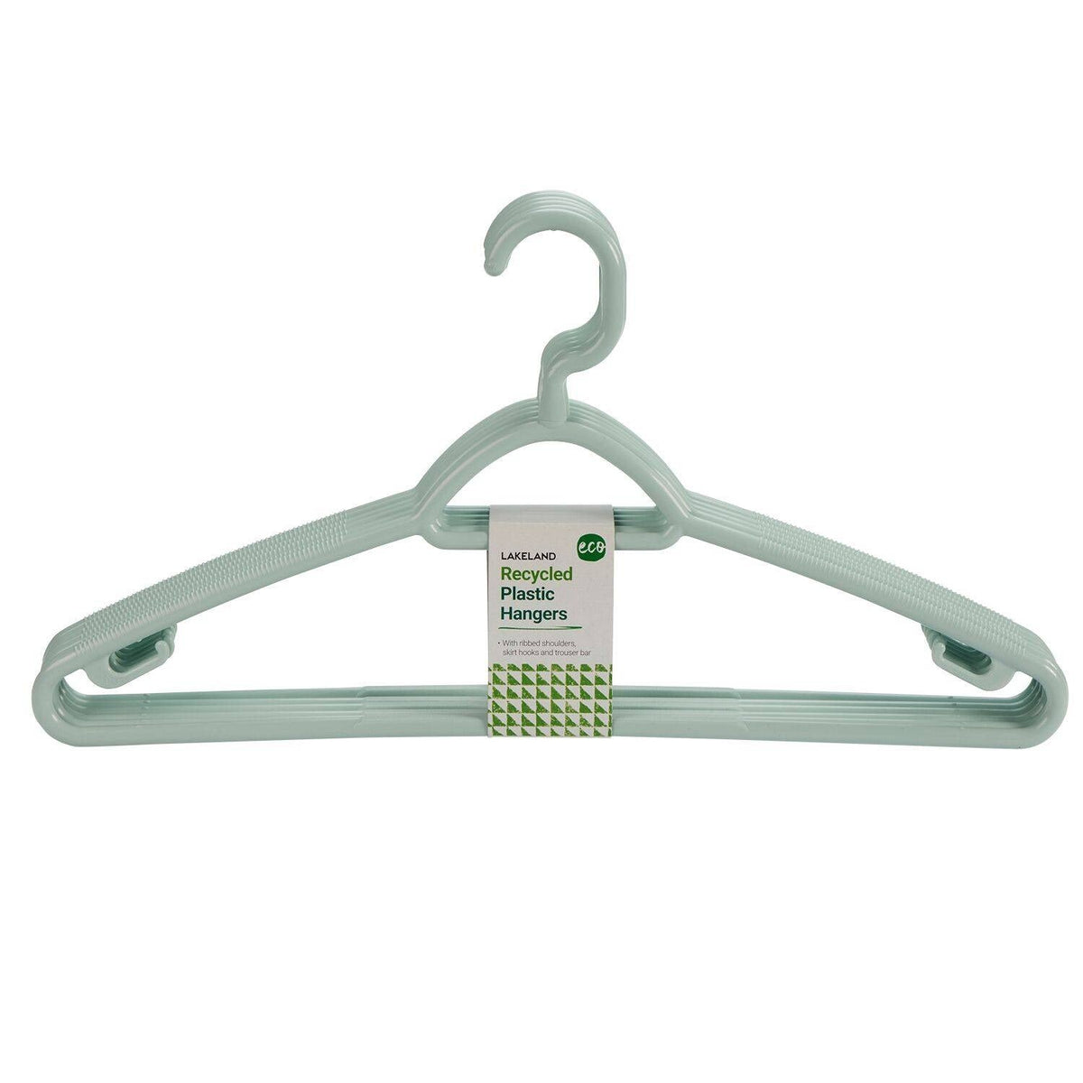 6 Recycled Plastic Clothes Hangers