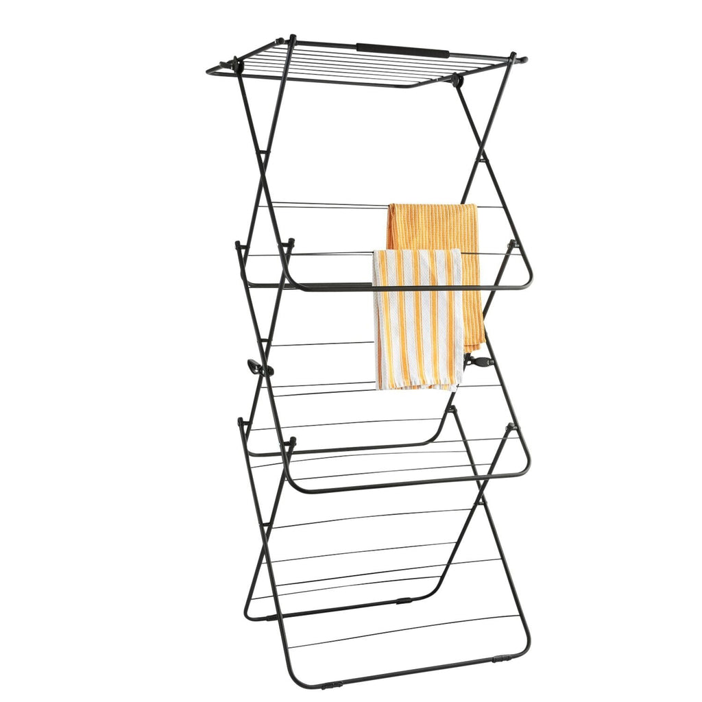 Lakeland Lift-up Airer with Shelf
