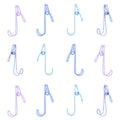 Lakeland Hook Clips, Pack of 12