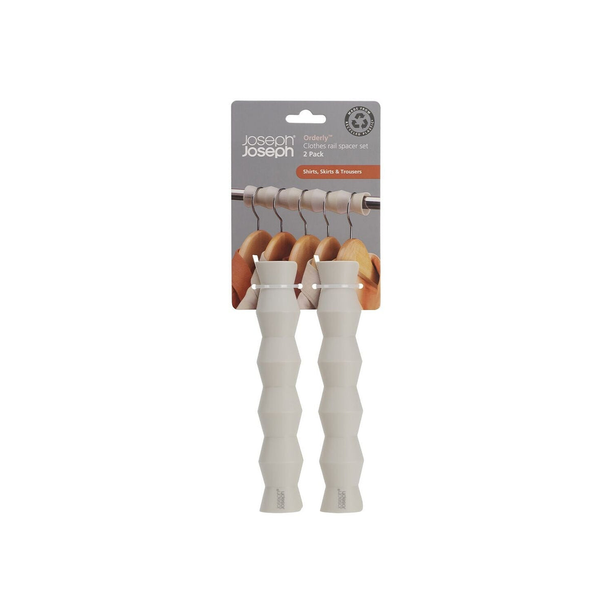 Joseph Joseph Orderly™ Narrow Clothes Rail Spacers - Pack of 2