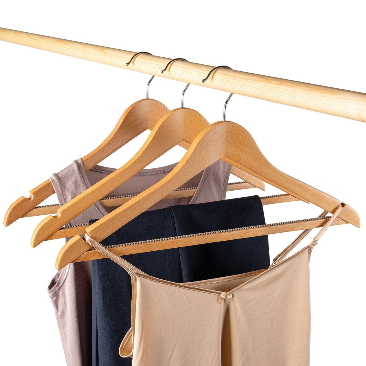 Lakeland Beechwood Hangers – Pack of 6
