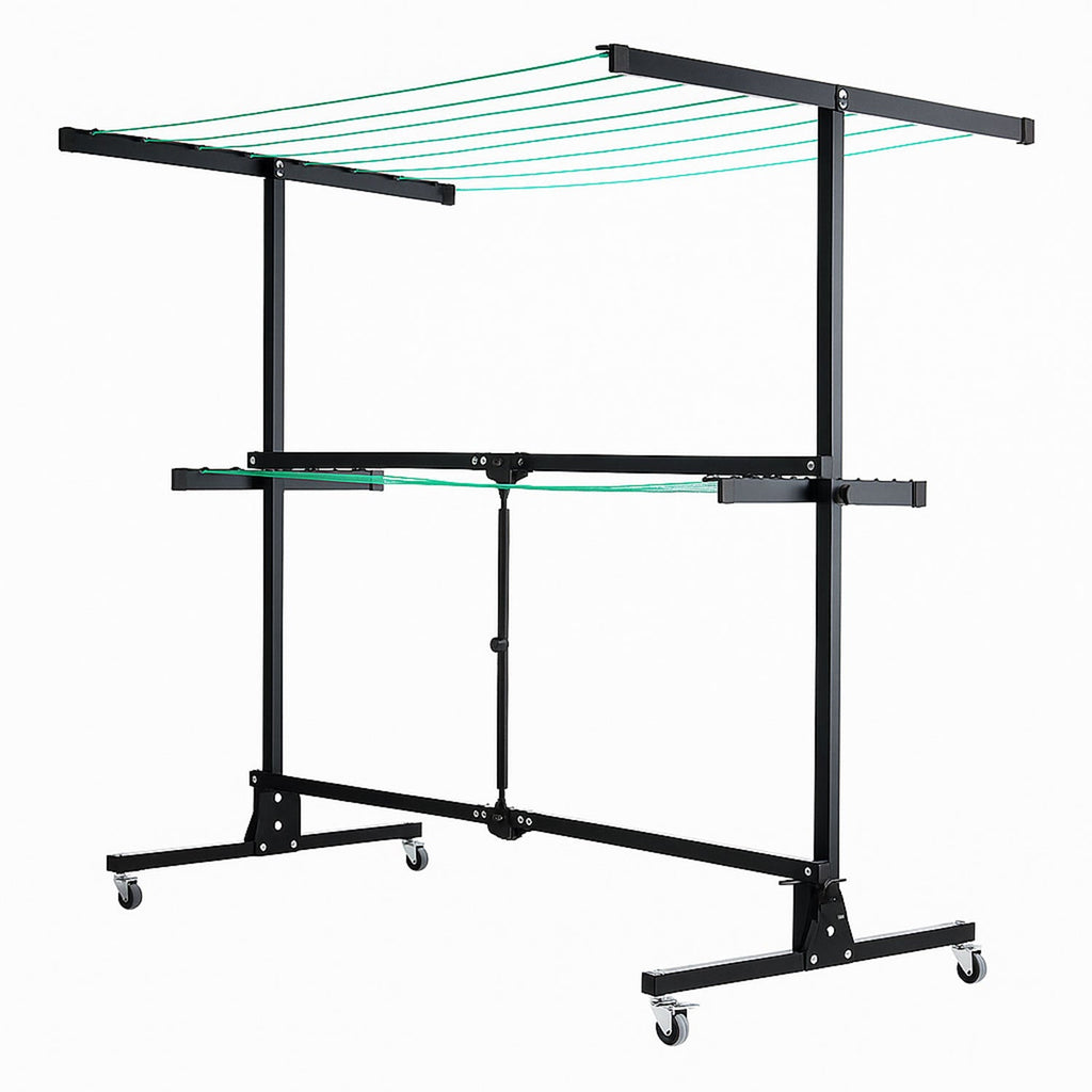 High & Dry Portable & Retractable Clothes Airer