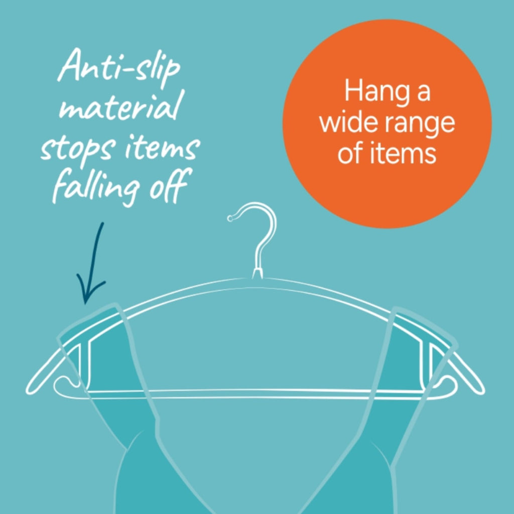 Lakeland Deluxe Anti-Slip Hangers – Set of 5