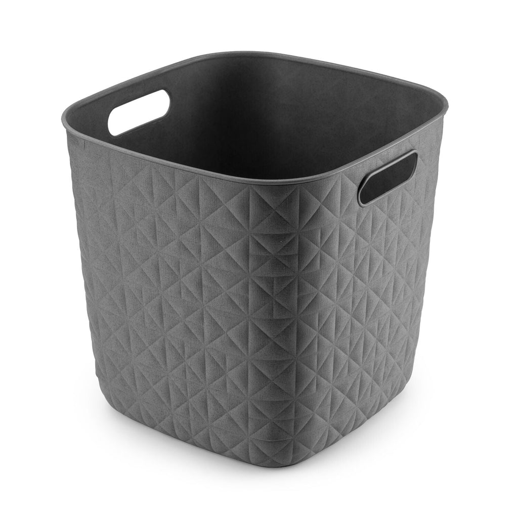 Curver Softex 15L Storage Basket – Dark Grey
