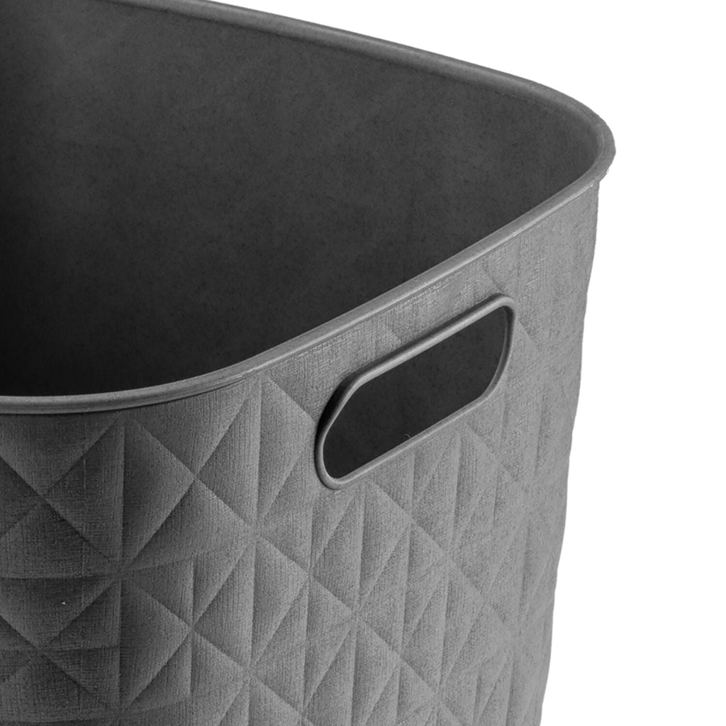 Curver Softex 15L Storage Basket – Dark Grey