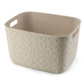 Curver Softex 19L Storage Basket – Chalk White