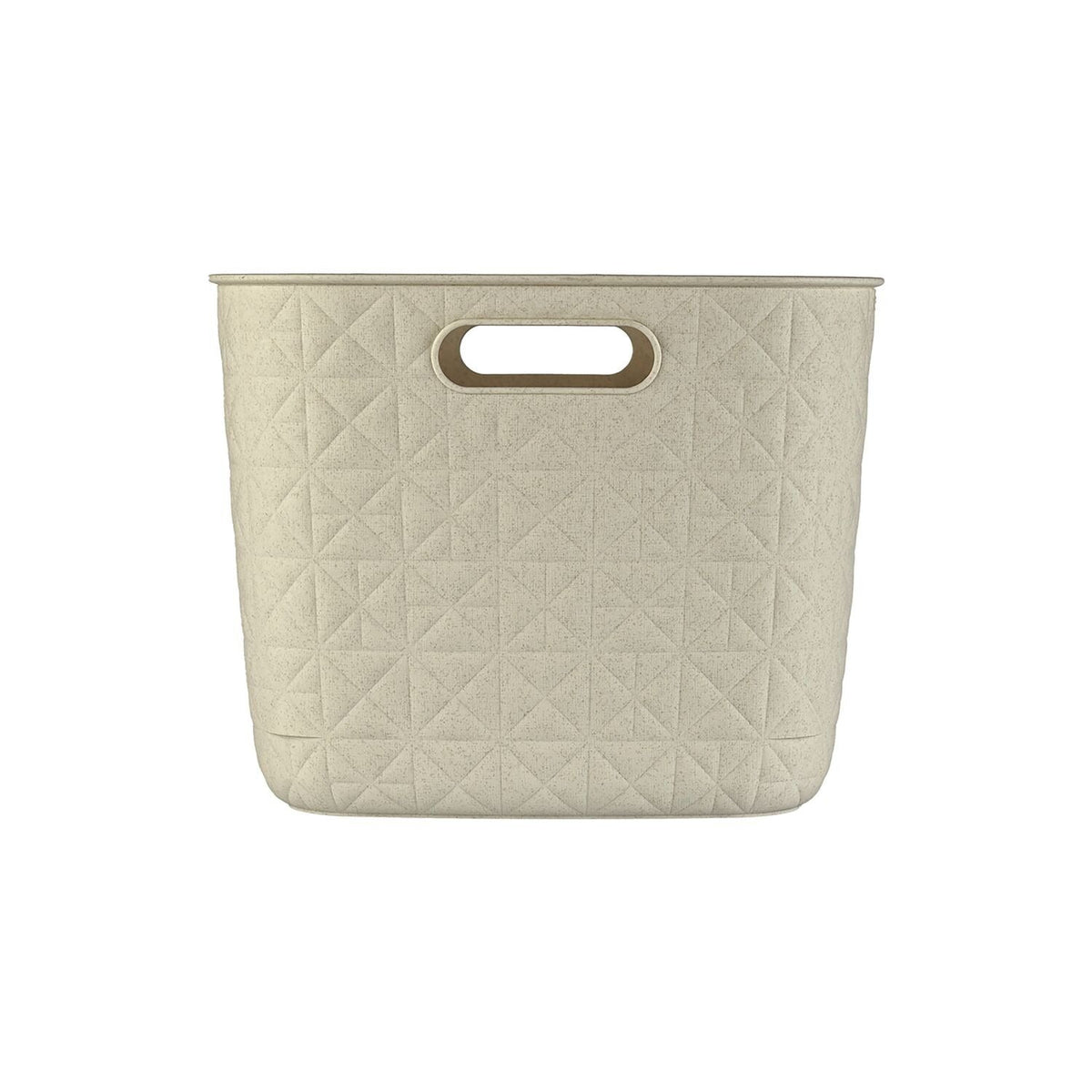 Curver Softex 19L Storage Basket – Chalk White