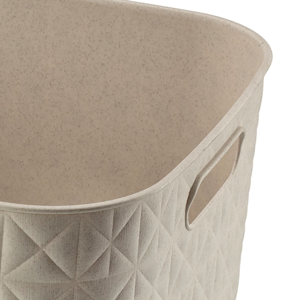 Curver Softex 19L Storage Basket – Chalk White