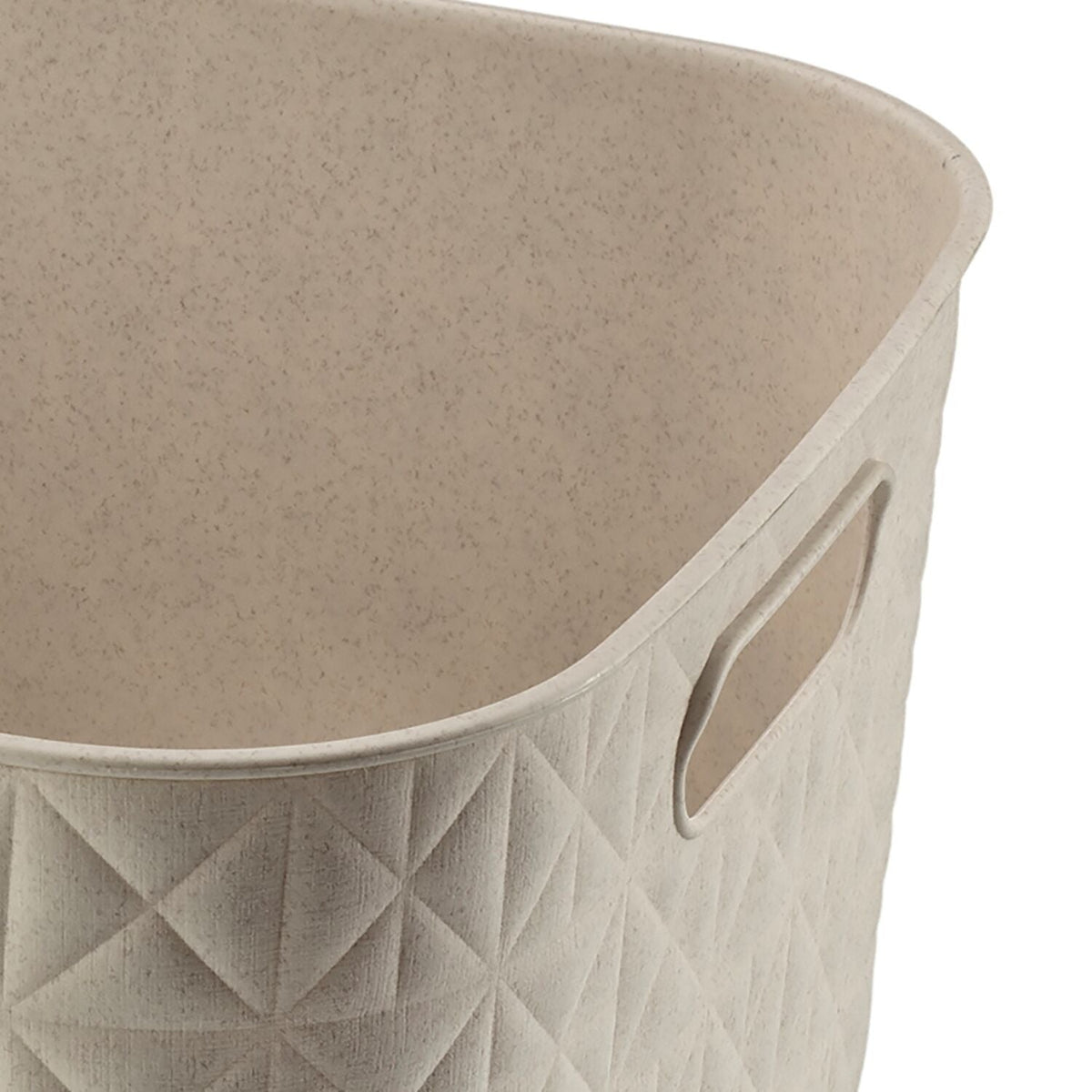 Curver Softex 19L Storage Basket – Chalk White