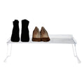 Xtend Stackable Rectangular Folding Shelf Shoe Rack