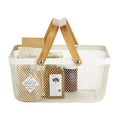 Lakeland Large Metal Mesh Basket – Cream