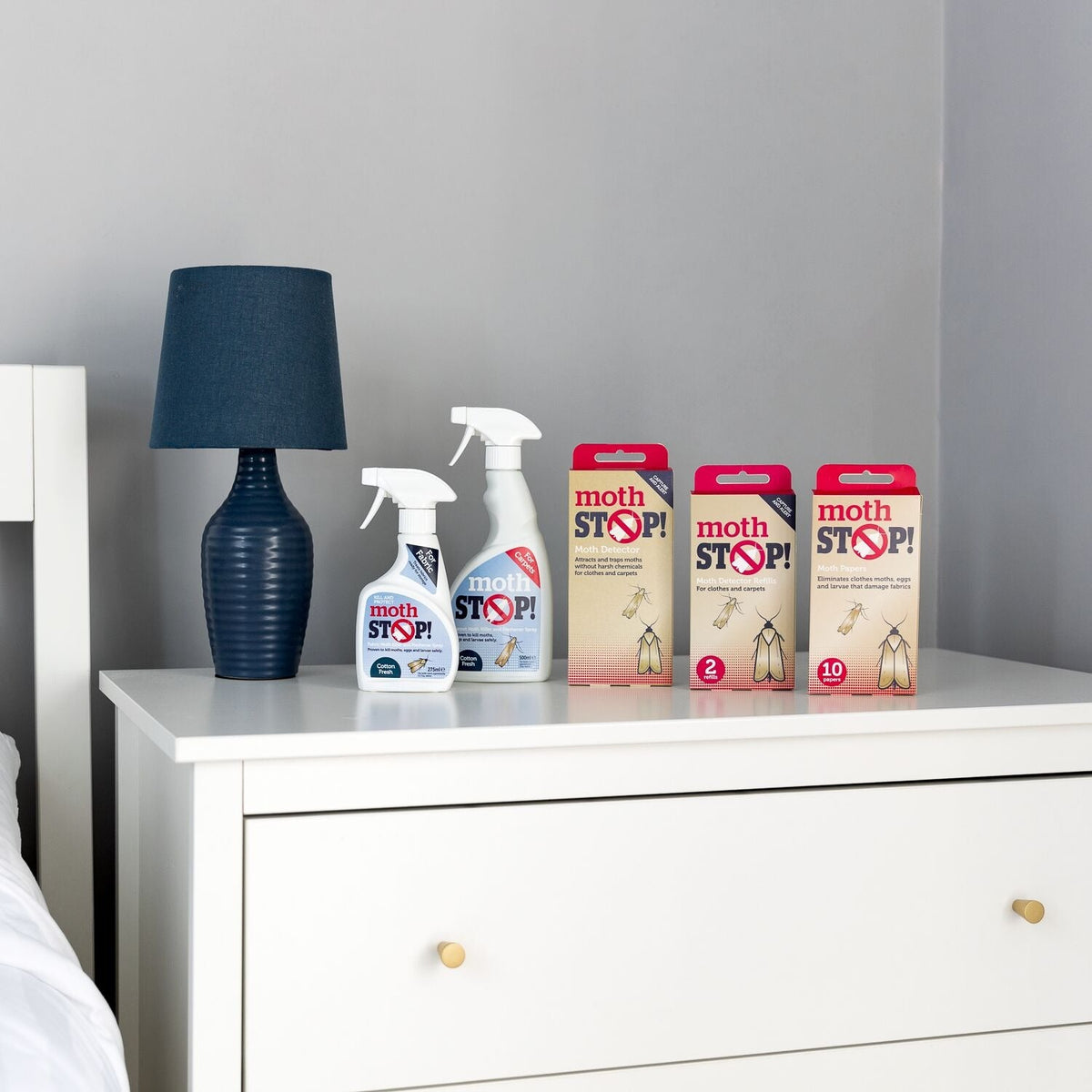 Moth Stop Fabric Moth Killer & Freshener Spray – Cotton Fresh