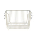 Lakeland Large Multi-Purpose Stackable Wire Storage Basket – Cream