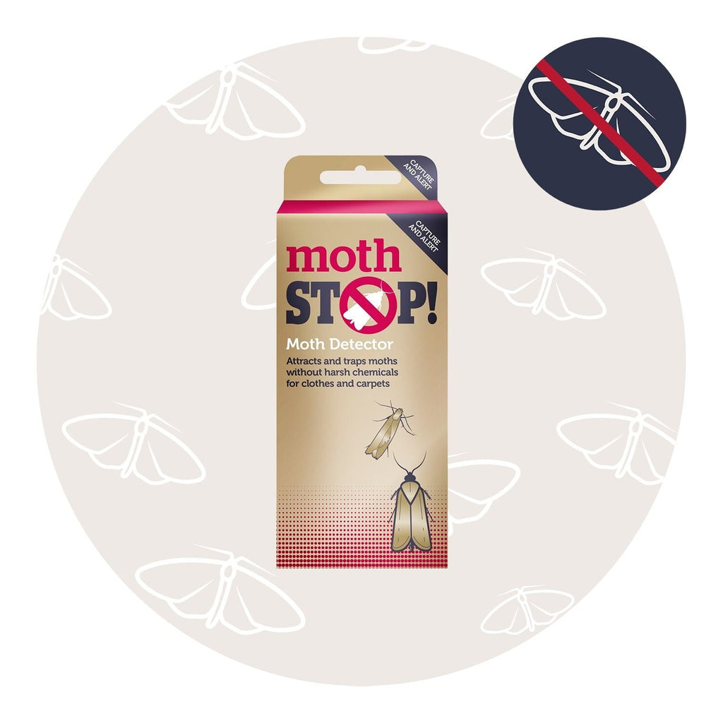 Moth Stop Clothes and Carpet Moth Detector and Trap