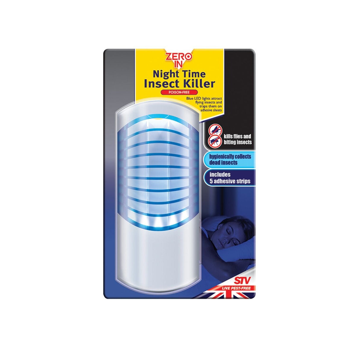 Zero In Plug-In Nighttime Insect Killer with UV Light