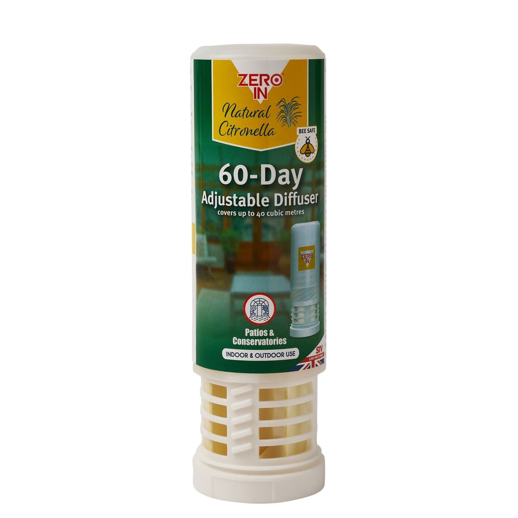 Zero In 60-Day Adjustable Citronella Diffuser