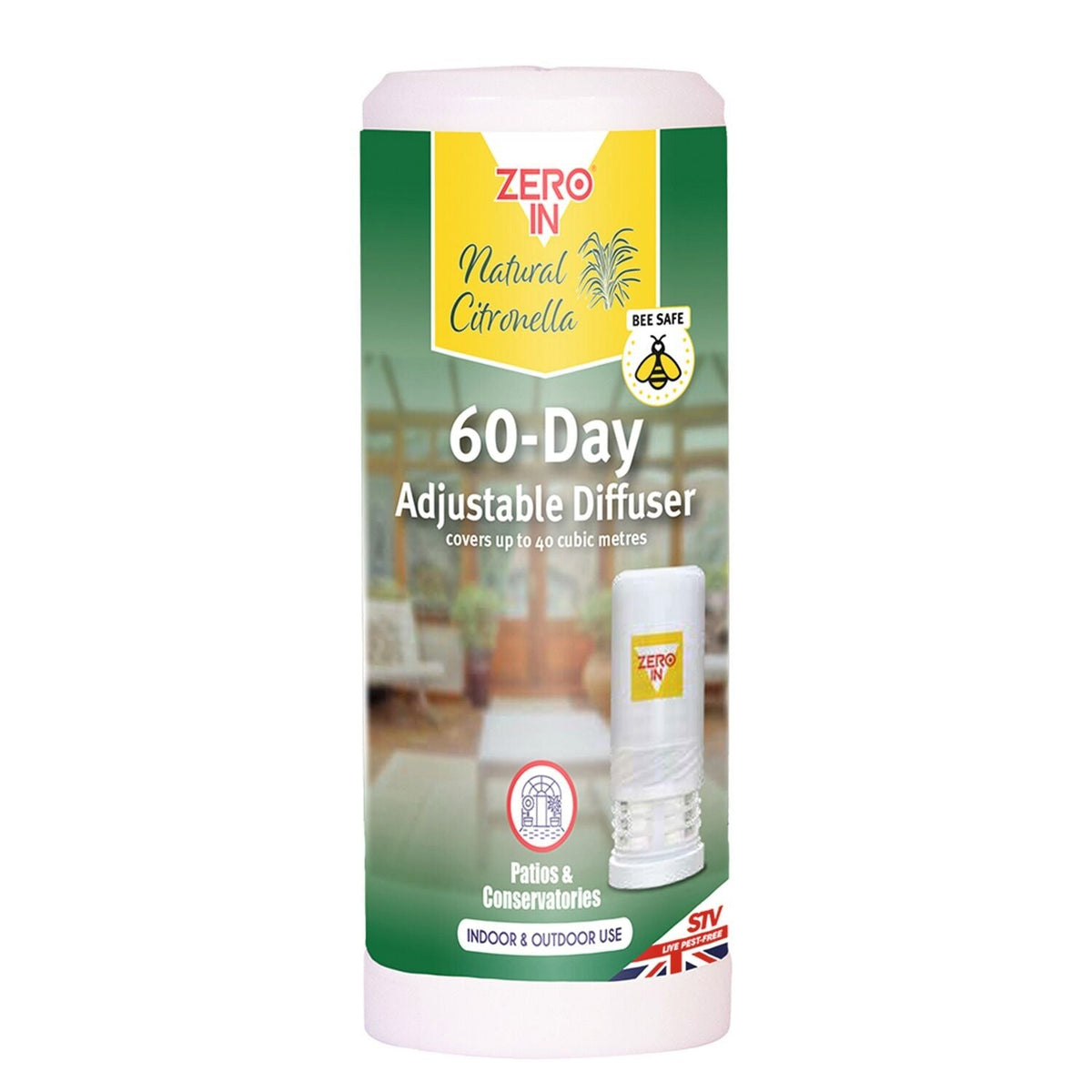 Zero In 60-Day Adjustable Citronella Diffuser