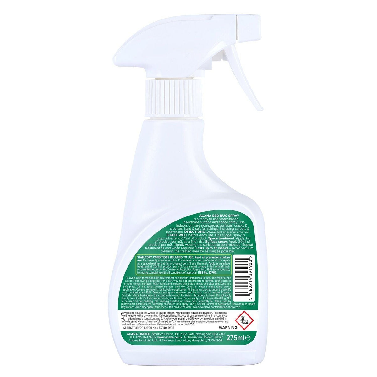 Acana Bed Bug Killer Spray - 275ml