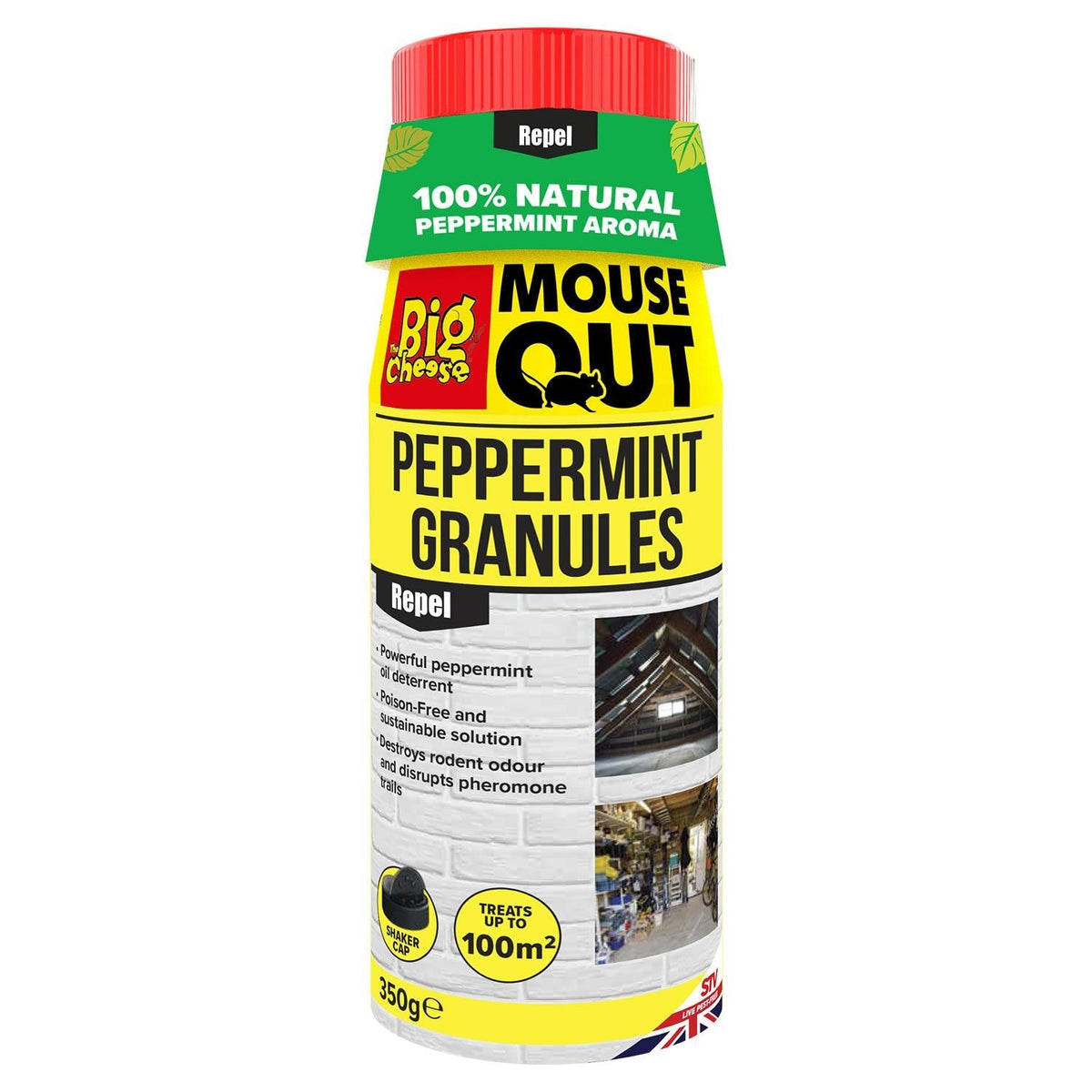 The Big Cheese Mouse Out Peppermint Granules - 350g