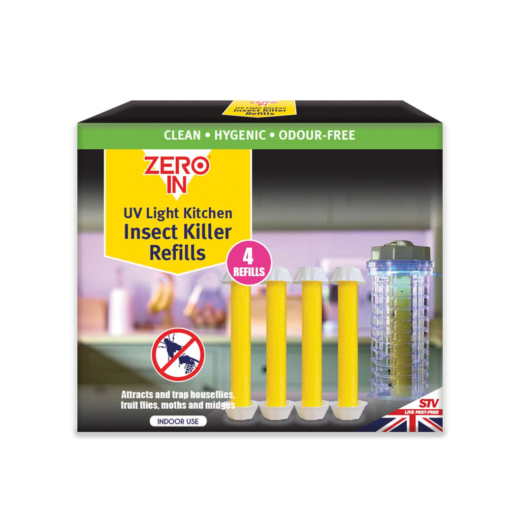 Zero In UV Light Insect Killer Refill – Pack of 4