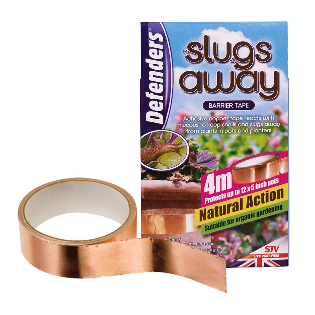 Defenders Slugs Away Barrier Tape